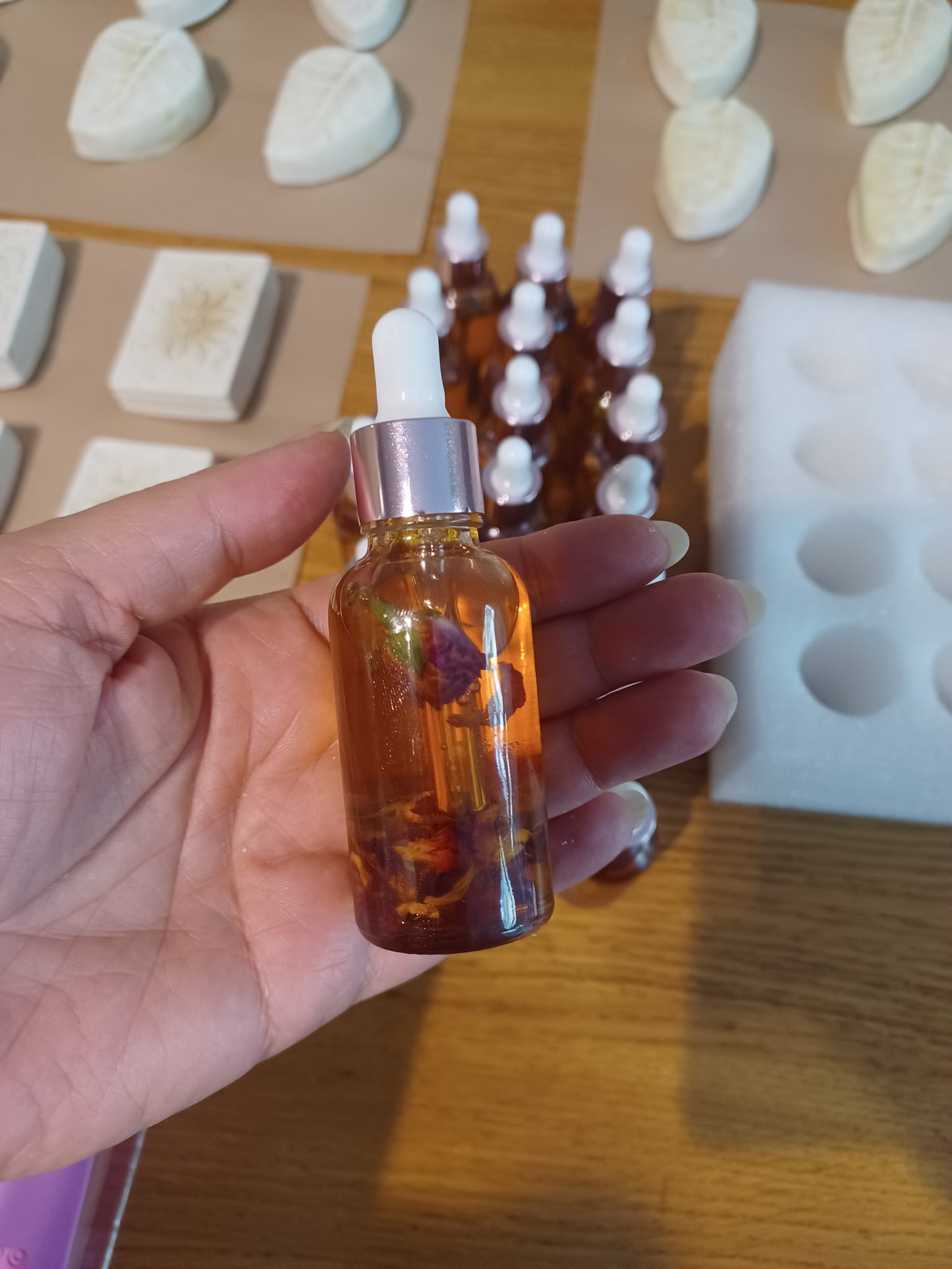 Damask Rose face oil with moringa Jojoba & Rosehip