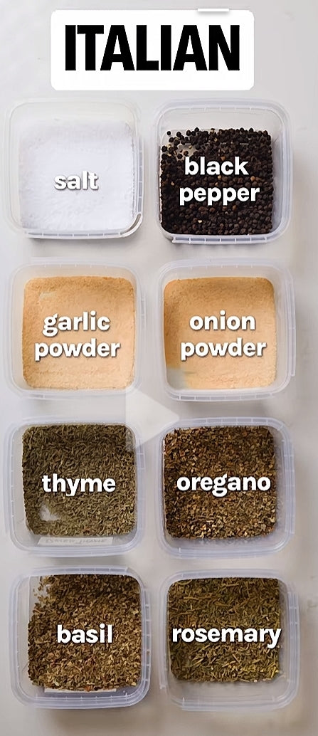Beginner cook Spice Set (70g jars x6)