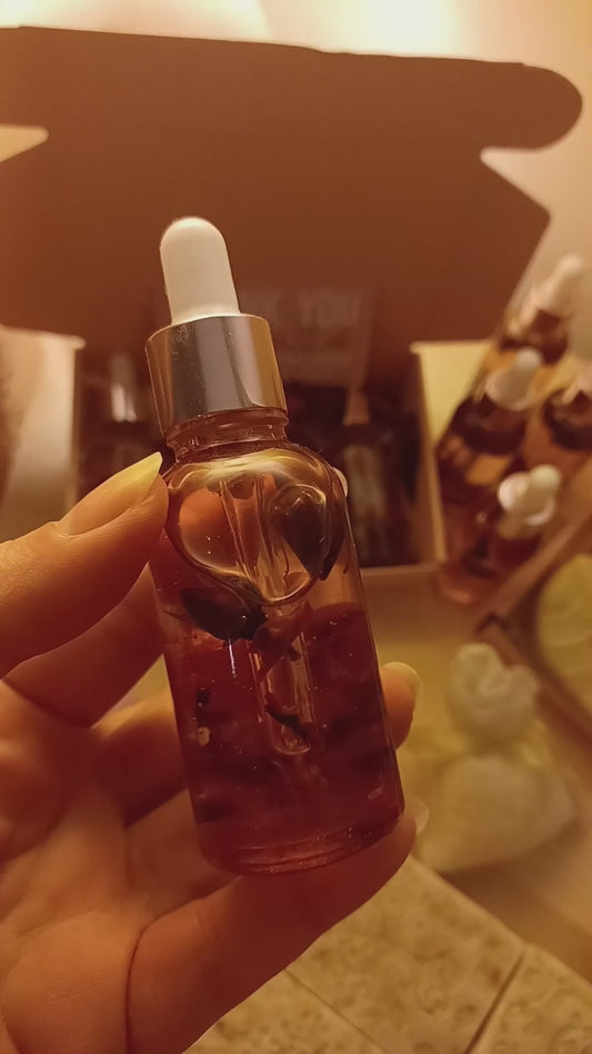 Damask Rose face oil gift box (4x 30ml bottles)